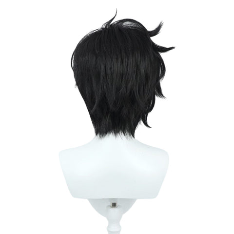 SeeCosplay Solo Leveling Anime Sung Jin-woo Cosplay Wig Wig Synthetic HairCarnival Halloween Party