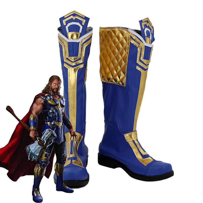 SeeCospaly Thor: Love and Thunder (2022) Thor Cosplay Shoes Boots Halloween Costumes Accessory Custom Made