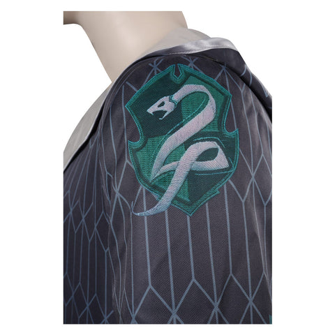 SeeCosplay Hogwarts Legacy Slytherin harry potter Cosplay Costume Coat Cloak for Halloween Carnival Suit