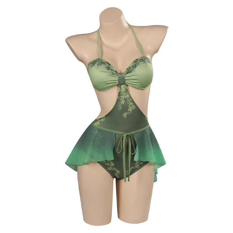 SeeCosplay DC Poison Ivy Swimsuits Cosplay Costume Halloween Carnival for Disguise Suit