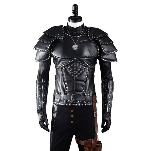 SeeCosplay The Witcher Geralt of Rivia Outfits Costume for Halloween Carnival Suit Cosplay Costume