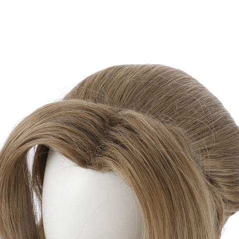 SeeCosplay Final Fantasy VII Remake Aerith Aeris Gainsborough Dark Brown Long Wig Cosplay Wig Female