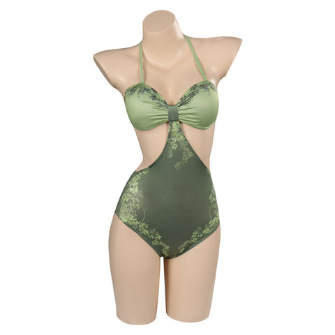 SeeCosplay DC Poison Ivy Swimsuits Cosplay Costume Halloween Carnival for Disguise Suit