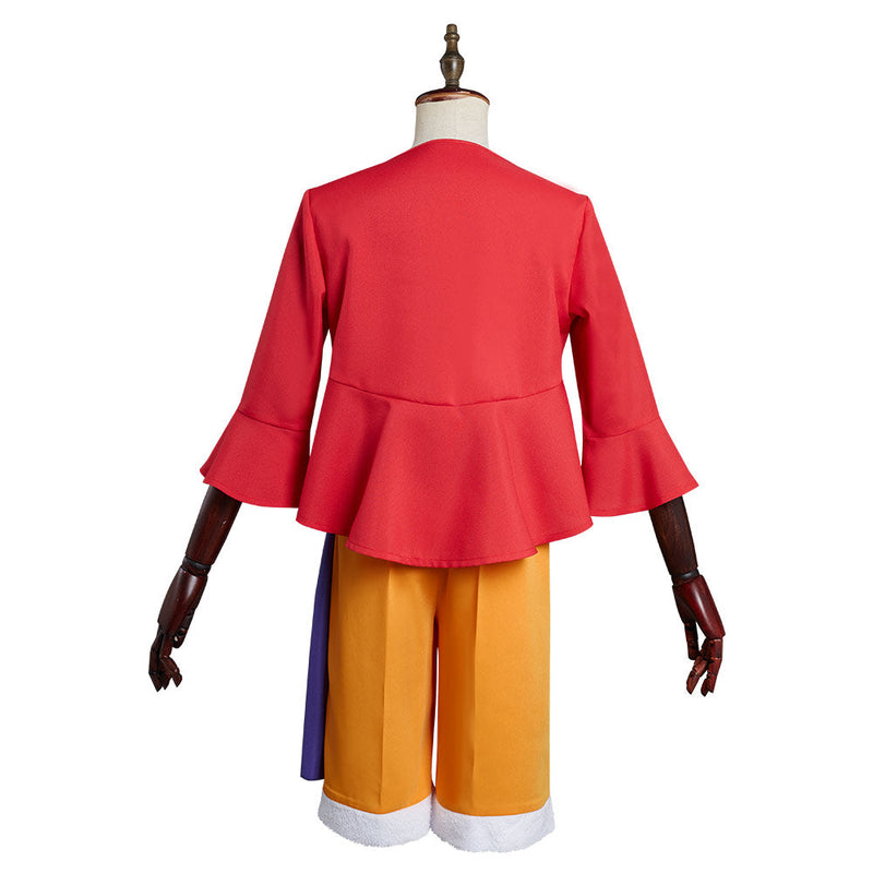 SeeCosplay One Piece Monkey D. Luffy Outfits Halloween Carnival Suit Cosplay Costume