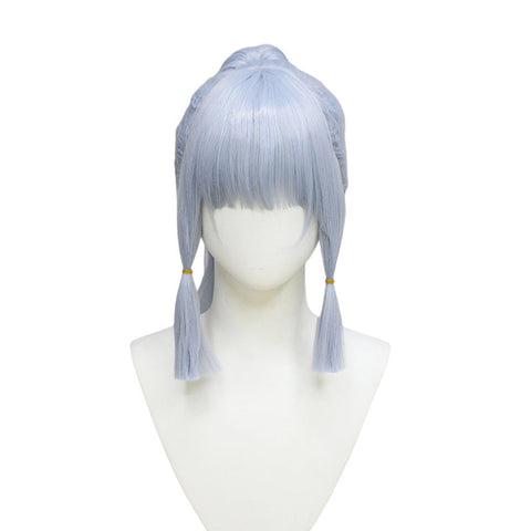 SeeCosplay Genshin Impact Kamisato Ayaka Heat Resistant Synthetic Hair Carnival Halloween Party Props Cosplay Wig Female