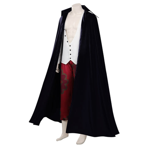 ONE PIECE RED Shanks Cosplay Costume Uniform Outfits Halloween Carnival Suit