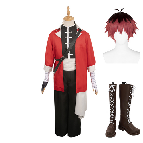 Sousou No Frieren:Costume Stark Red Costume for Halloween Cosplay Costume