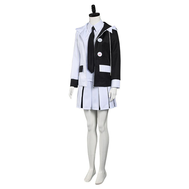 Seecosplay Anime Danganronpa Monokuma Shirt Skirt Uniform Outfits Halloween Carnival Suit Cosplay Costume