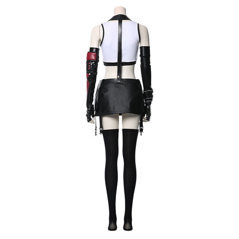 SeeCosplay Final Fantasy VII FF7 Remake Tifa Lockhart Cosplay Costume Full Set Game Costume Outfits Female