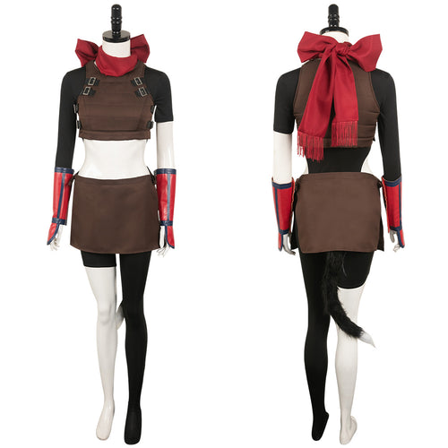 Anime Delicious In Dungeon Izutsumi Brown Set Outfits Cosplay Costume Halloween Carnival Suit