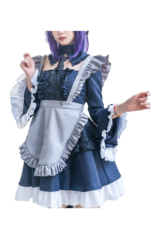 SeeCosplay Anime My Dress-Up Darling Kitagawa Marin Lolita Dress Wings Wigs Fantasia Halloween Suits Female