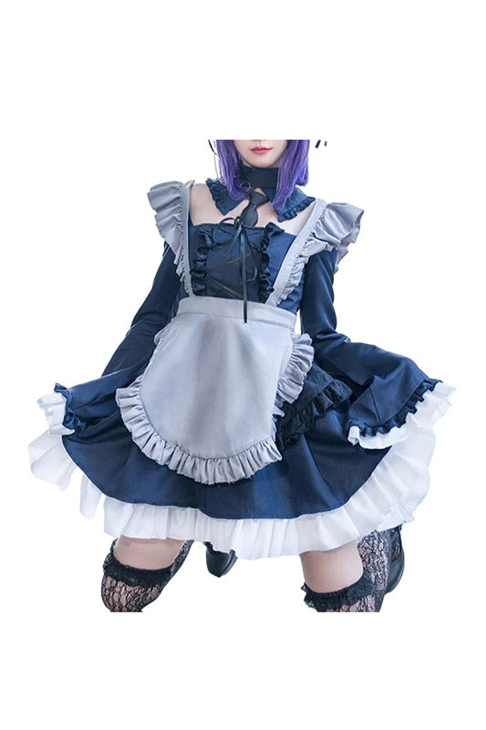 SeeCosplay Anime My Dress-Up Darling Kitagawa Marin Lolita Dress Wings Wigs Fantasia Halloween Suits Female