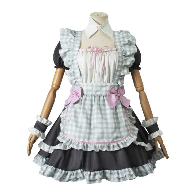 Anime My Dress-Up Darling Kitagawa Marin Women Maid Lolita Dress Party Carnival Halloween Cosplay Costume Female