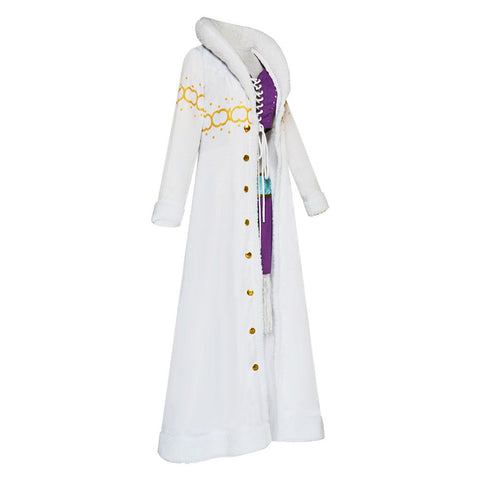 Anime One Piece Nico·Robin Miss Allsunday Women Coat Outfits Party Carnival Halloween Cosplay Costume Female