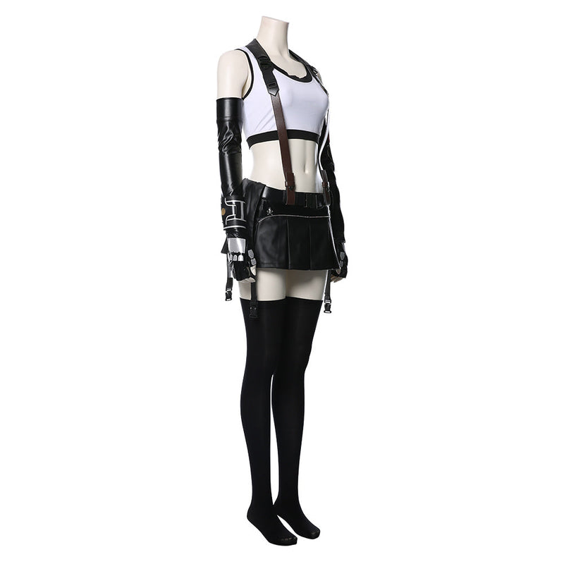 SeeCosplay Final Fantasy VII FF7 Remake Tifa Lockhart Cosplay Costume Full Set Game Costume Outfits Female