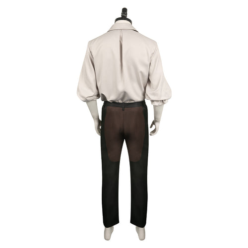 Medieval Renaissance Costume:Man&Unisex Shirt Pants Wig Full Set Halloween Costume Cosplay Costume