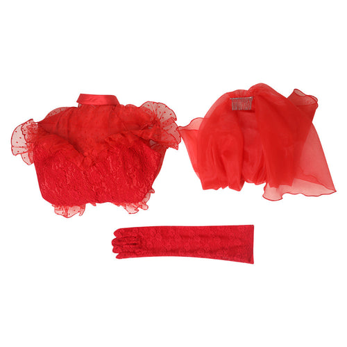 Beetlejuice: Lydia Deetz Original Design Winona Ryder Red Silks Sexy Adult Wedding Dress Party Halloween Cosplay Costume For Adult Female