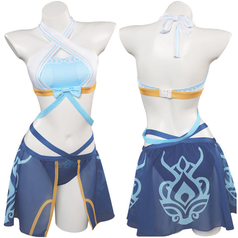 SeeCosplay Genshin Impact Nilou Swimsuit Cosplay Costume Costume Outfits for Halloween Carnival Party Suit