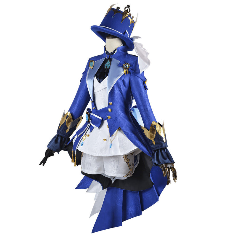 SeeCosplay Game Genshin Impact Furina de Fontaine Focalors Costume Outfits for Halloween Carnival Cosplay Costume