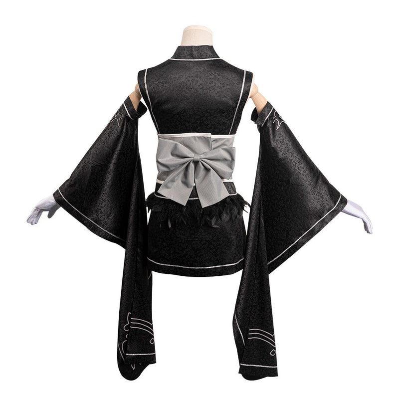 NieR:Automata - 2B Kimono  Cosplay Costume Outfits Halloween Carnival Party Suit Female