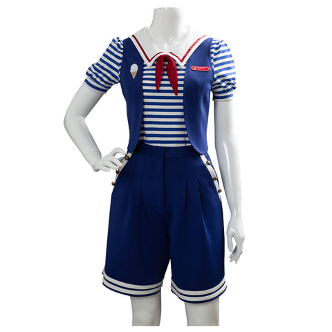 SeeCosplay Stranger Things 3 Scoops Ahoy Robin Cosplay Costume Adult