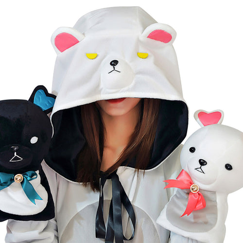SeeCosplay Kuma Kuma Kuma Bär Yuna Nachtwäsche Pyjama Halloween Karneval Cosplay Kostüm