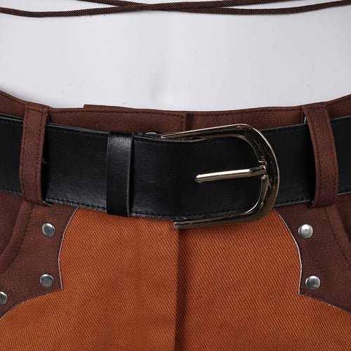 Tifa-Final Fantasy: Costume Tifa Lockhart Women Brown Suit Halloween Costume For Adult Female