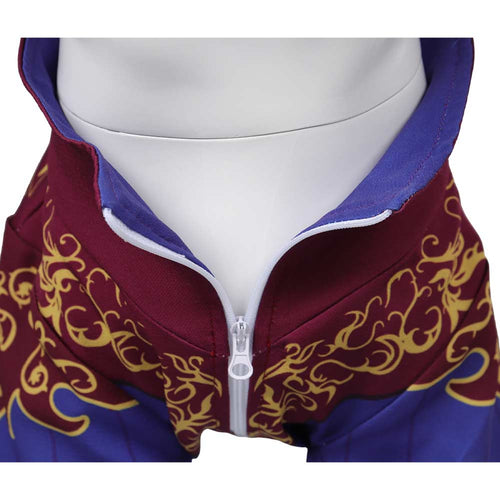 Game Baldurs Gate 3 Cosplay 2030 Astarion Purple Dogs Pet Outfits Cosplay Costume Halloween Carnival Suit