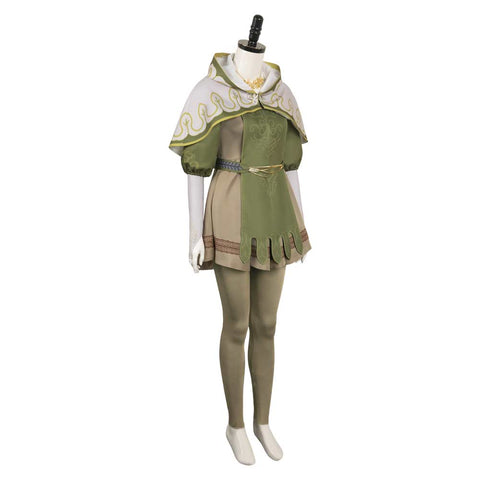 Game Dragon's Dogma II (2024) Doireann Green Set Outfits Cosplay Costume Halloween Carnival Suit