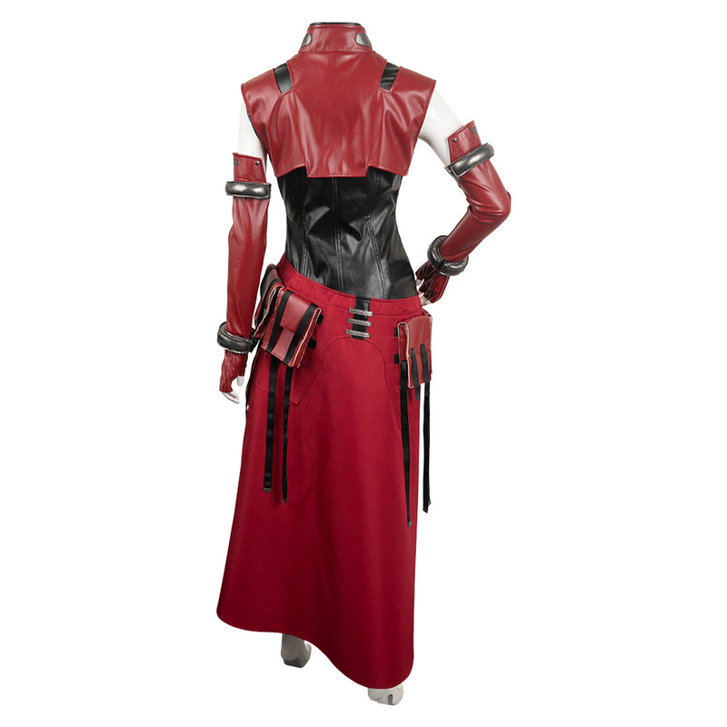 Game Final Fantasy Ⅶ: Ever Crisis Aerith Gainsborough Outfits Halloween Carnival Suit Cosplay Costume