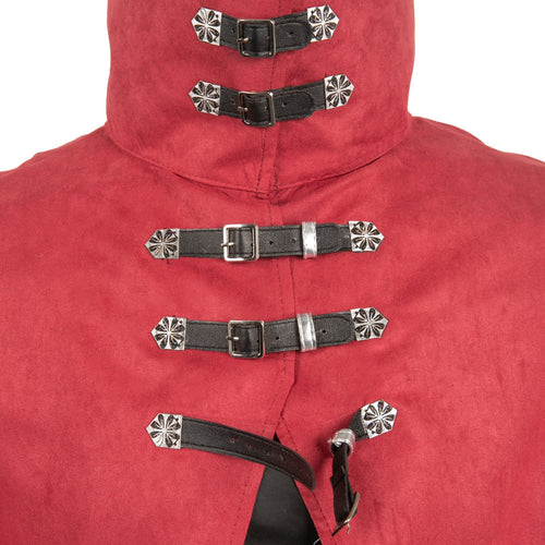 Game Final Fantasy Vincent Valentine Red Set Outfits Cosplay Costume Halloween Carnival Suit