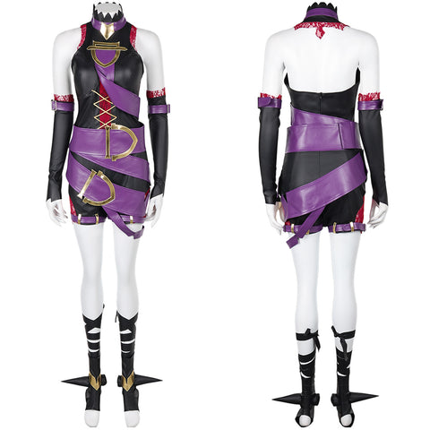 Game LOL Guillotine Vampire Girl Briar League Of Legends Cosplay Costume Outfits Halloween Carnival Suit