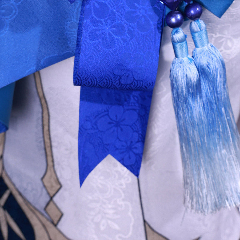 SeeCosplay Genshin Impact Game Lantern Rite Xingqiu Women Blue Dress Party Carnival Halloween Cosplay Costume Female