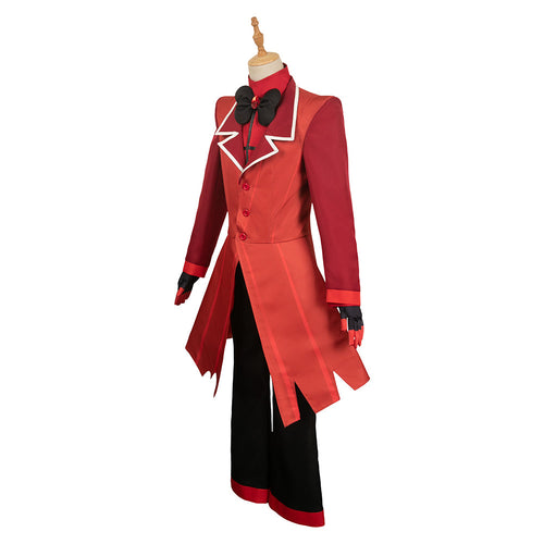 SeeCosplay Hazbin Hotel TV 2024 Alastor Red Costumes Halloween for Carnival Cosplay Costume