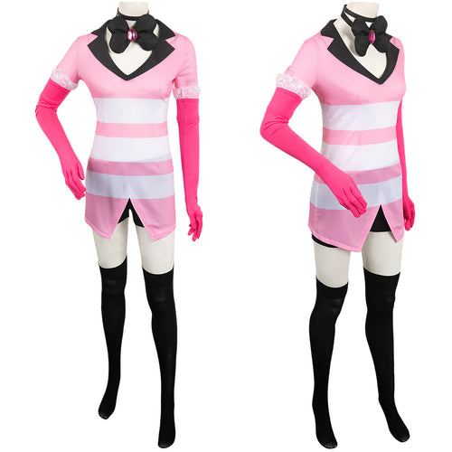 SeeCosplay Hazbin Hotel TV 2024 Angel Dust Halloween for Carnival Cosplay Costume