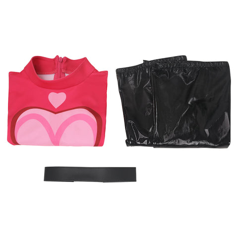 SeeCosplay Hazbin Hotel TV Angel Dust Poison Pink Jumpsuit for Carnival Halloween Cosplay Costume