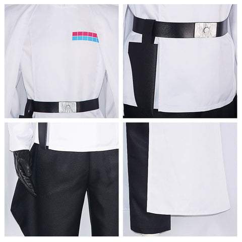 SeeCosplay Imperial Officer White Uniform Carnival Halloween Costume SWCostume