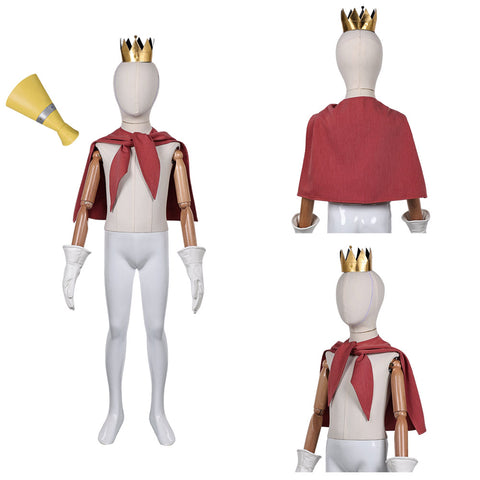 Kids Children Game Final Fantasy Kate Sihth Gloden Crown Cosplay Accessories Halloween Carnival Props