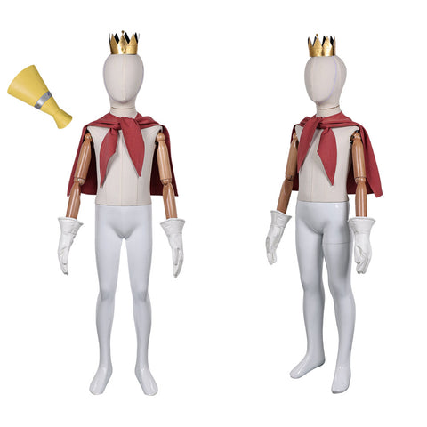 Kids Children Game Final Fantasy Kate Sihth Gloden Crown Cosplay Accessories Halloween Carnival Props