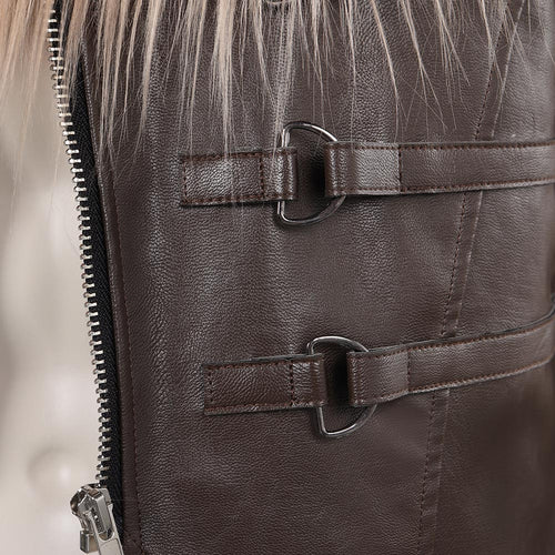 Kraven the Hunter: Men Adult Shawl Vest Suit Party Halloween Cosplay Costume