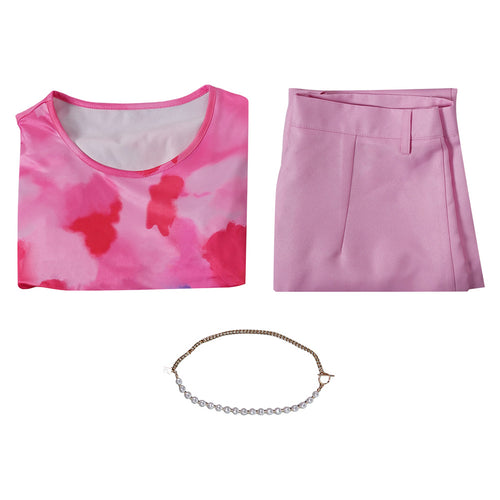 Movie Mean Girls 2024 Regina George Pink Set Outfits Cosplay Costume Halloween Carnival Suit