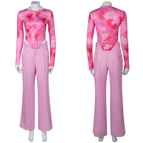 Movie Mean Girls 2024 Regina George Pink Set Outfits Cosplay Costume Halloween Carnival Suit