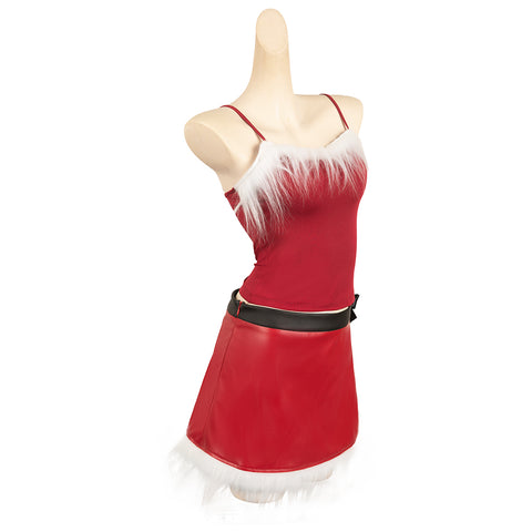 Movie Mean Girls (2024) Regina George Red Christmas Sexy Dress Outfits Cosplay Costume