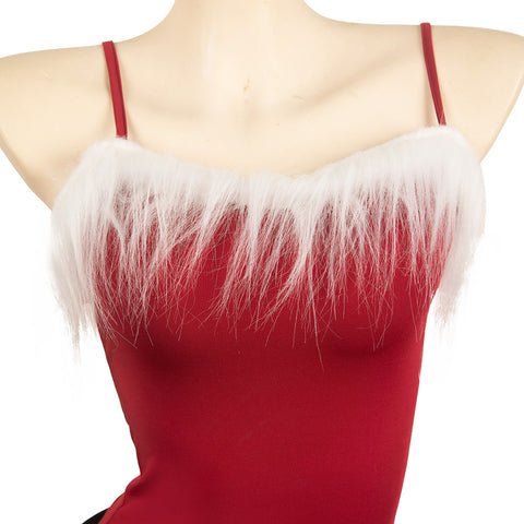 Movie Mean Girls (2024) Regina George Red Christmas Sexy Dress Outfits Cosplay Costume