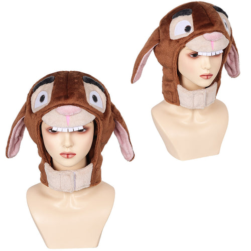 Movie Wish 2023 Valentino Brown Hat Cosplay Accessories Halloween Carnival Props