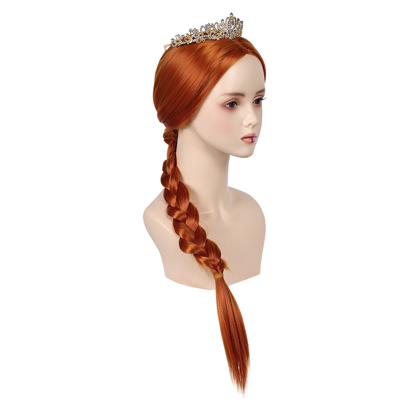 SeeCosplay Shrek Movie Fiona Cosplay Wig Crown Wig Synthetic HairCarnival Halloween Party Female