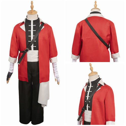 SeeCosplay Sousou No Frieren Stark Red Costume for Halloween Carnival Cosplay Costume