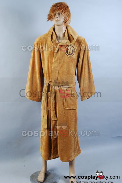 SeeCosplay Jedi BathRobe Bath robe Coral Fleece Costume SWCostume
