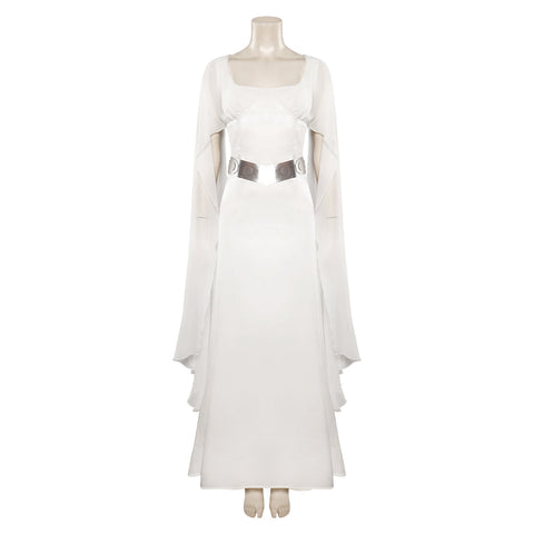SeeCosplay Leia Organa Solo White Women Dress Carnival Halloween Costume SWCostume