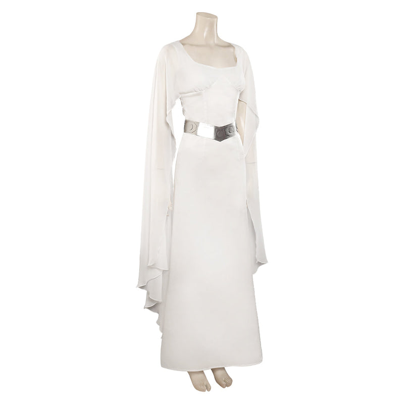 SeeCosplay Leia Organa Solo White Women Dress Carnival Halloween Costume SWCostume Female